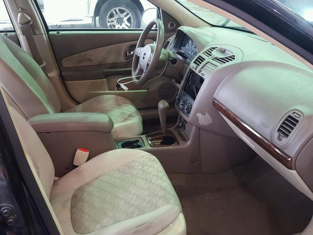 1G1ZT54895F293065 - 2005 CHEVROLET MALIBU LS ლურჯი ფოტო 5