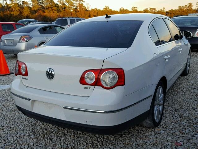 WVWJK7AN0AE076789 - 2010 VOLKSWAGEN PASSAT KOM WHITE photo 4