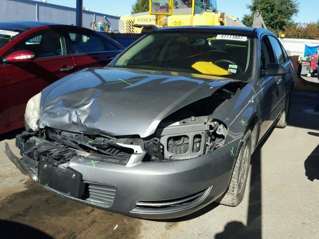 2G1WT58K779268444 - 2007 CHEVROLET IMPALA LT GRAY photo 2