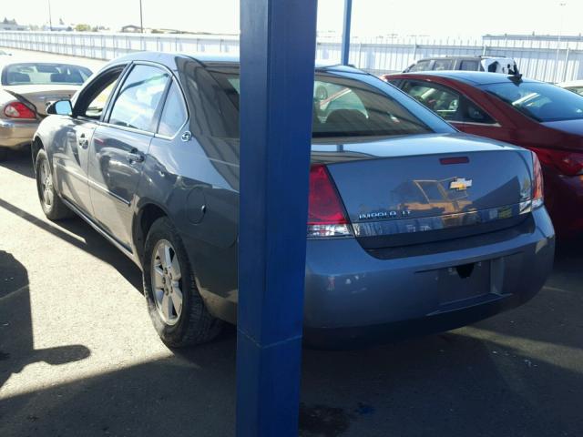 2G1WT58K779268444 - 2007 CHEVROLET IMPALA LT GRAY photo 3