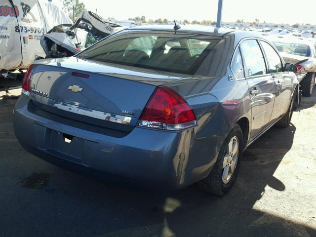 2G1WT58K779268444 - 2007 CHEVROLET IMPALA LT GRAY photo 4