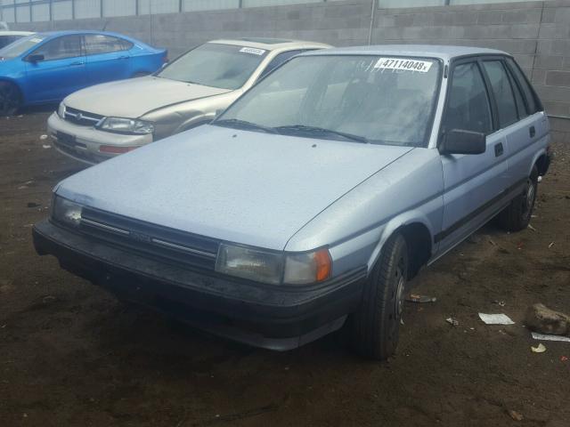 JT2EL32HXJ0273829 - 1988 TOYOTA TERCEL DEL BLUE photo 2