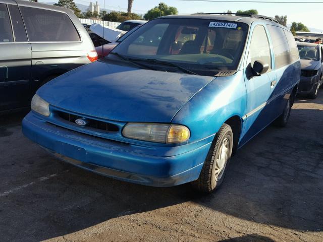 2FMDA5149SBC52128 - 1995 FORD WINDSTAR W BLUE photo 2