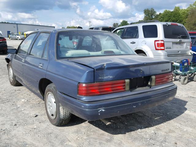 1G1LD55M3TY219110 - 1996 CHEVROLET CORSICA BLUE photo 3