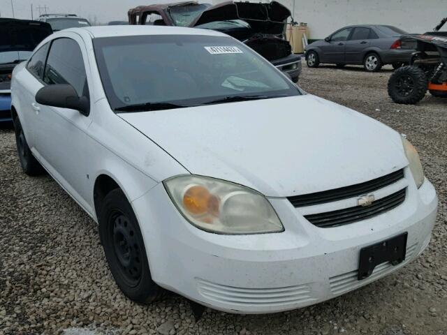 1G1AK15F667756877 - 2006 CHEVROLET COBALT LS WHITE photo 1