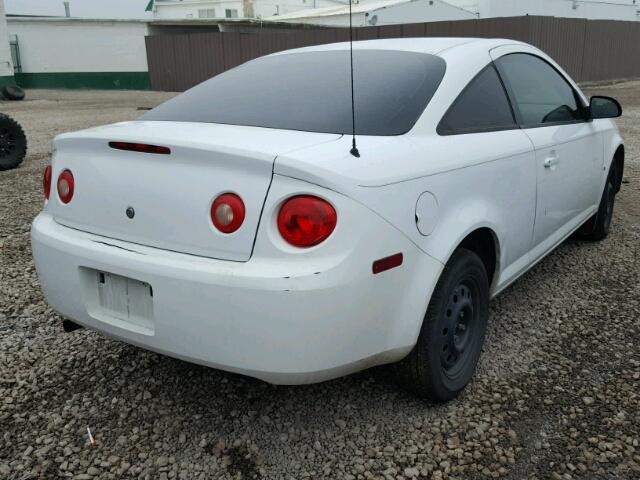 1G1AK15F667756877 - 2006 CHEVROLET COBALT LS WHITE photo 4