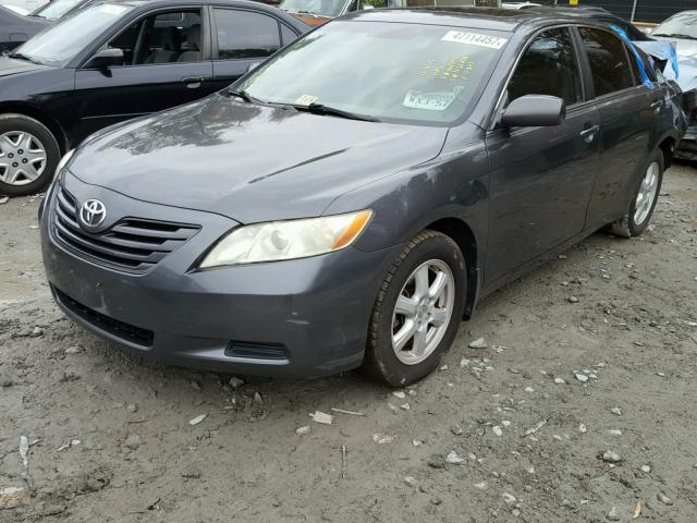 4T1BE46K57U001394 - 2007 TOYOTA CAMRY NEW CHARCOAL photo 2