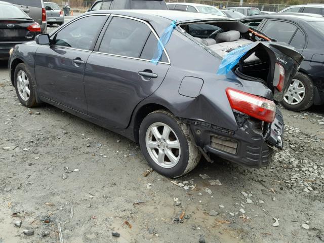 4T1BE46K57U001394 - 2007 TOYOTA CAMRY NEW CHARCOAL photo 3