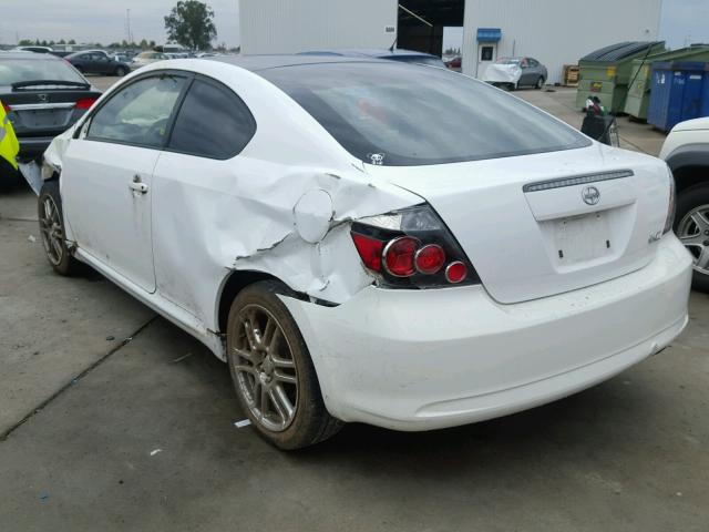 JTKDE167080254518 - 2008 SCION TC WHITE photo 3