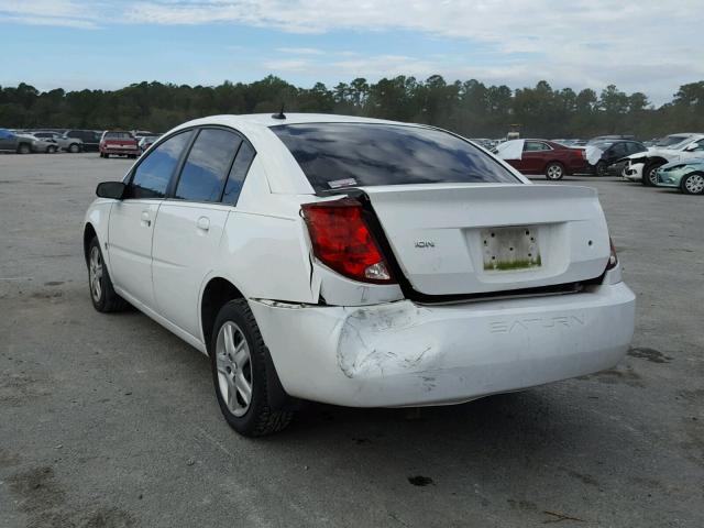 1G8AJ55FX7Z157823 - 2007 SATURN ION LEVEL WHITE photo 3