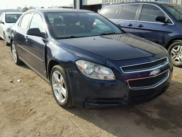 1G1ZB5EB5AF221917 - 2010 CHEVROLET MALIBU LS BLUE photo 1