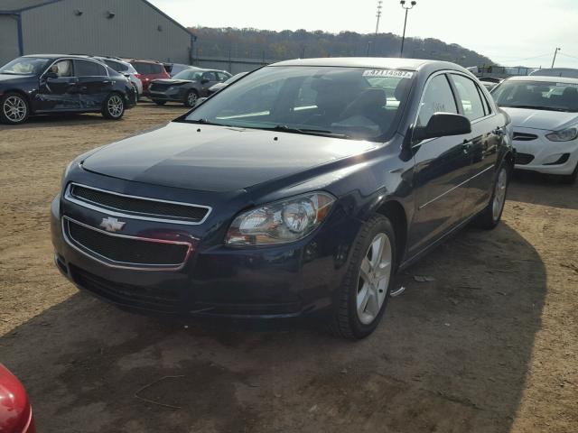 1G1ZB5EB5AF221917 - 2010 CHEVROLET MALIBU LS BLUE photo 2