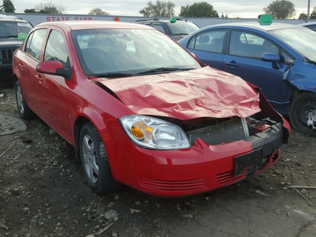 1G1AL58F287315962 - 2008 CHEVROLET COBALT LT RED photo 1