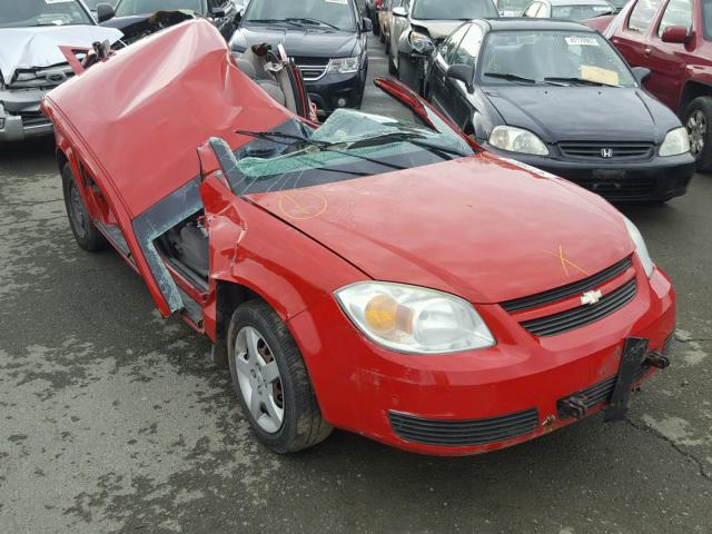 1G1AL55F577266856 - 2007 CHEVROLET COBALT LT RED photo 1