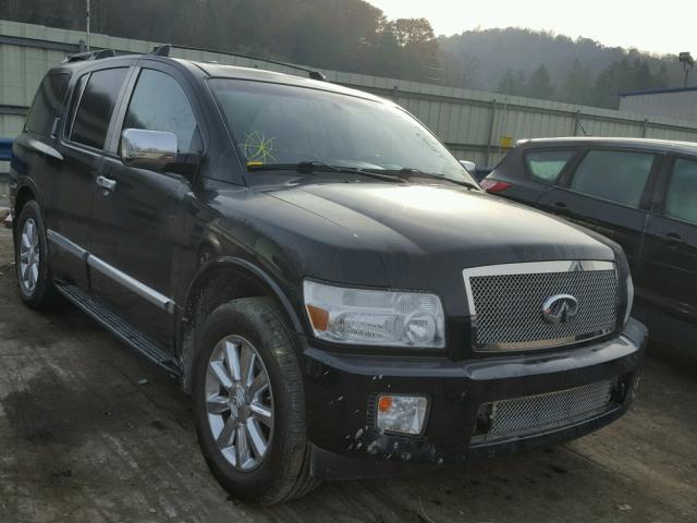 5N3AA08C06N808797 - 2006 INFINITI QX56 BLACK photo 1