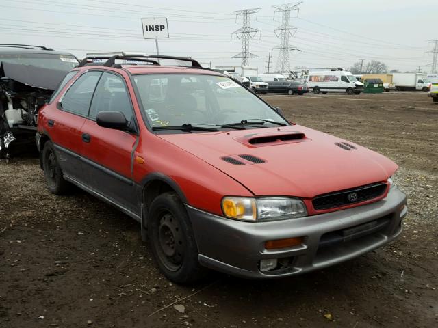 JF1GF4853VH820432 - 1997 SUBARU IMPREZA OU RED photo 1