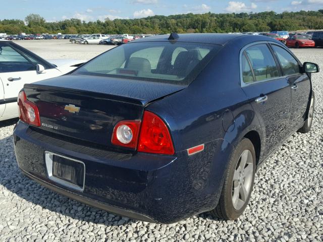 1G1ZC5E00CF284745 - 2012 CHEVROLET MALIBU 1LT BLUE photo 4