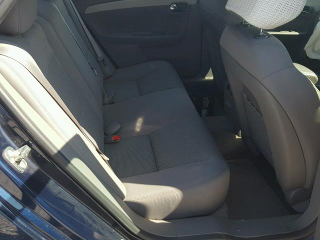 1G1ZC5E00CF284745 - 2012 CHEVROLET MALIBU 1LT BLUE photo 6