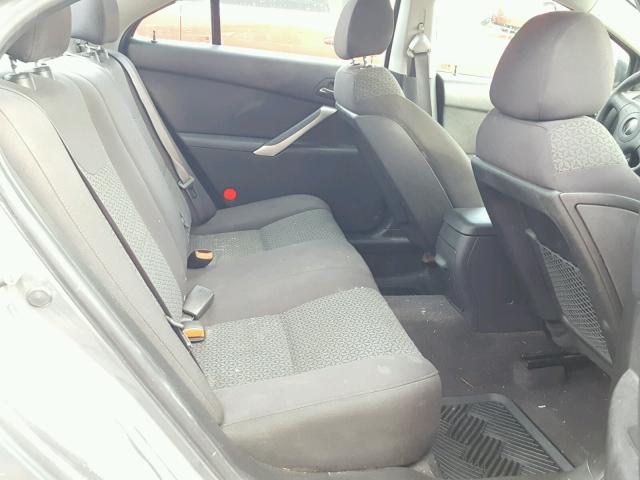 1G2ZF57BX84174936 - 2008 PONTIAC G6 VALUE L GRAY photo 6