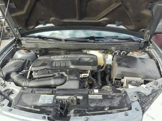 1G2ZF57BX84174936 - 2008 PONTIAC G6 VALUE L GRAY photo 7