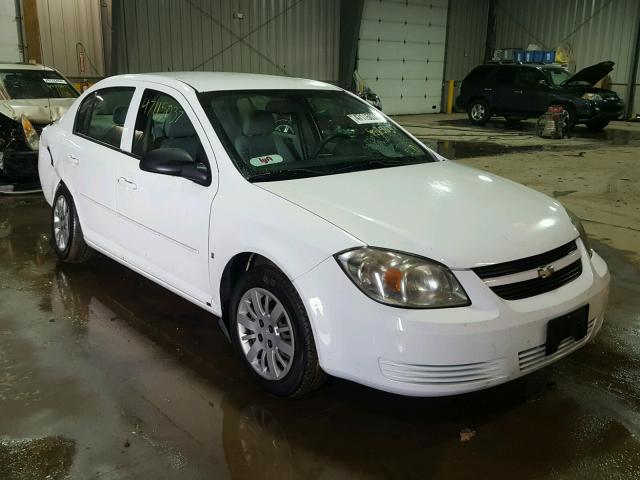 1G1AS58H997249206 - 2009 CHEVROLET COBALT LS WHITE photo 1