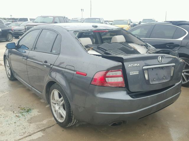 19UUA662X8A004574 - 2008 ACURA TL GRAY photo 3