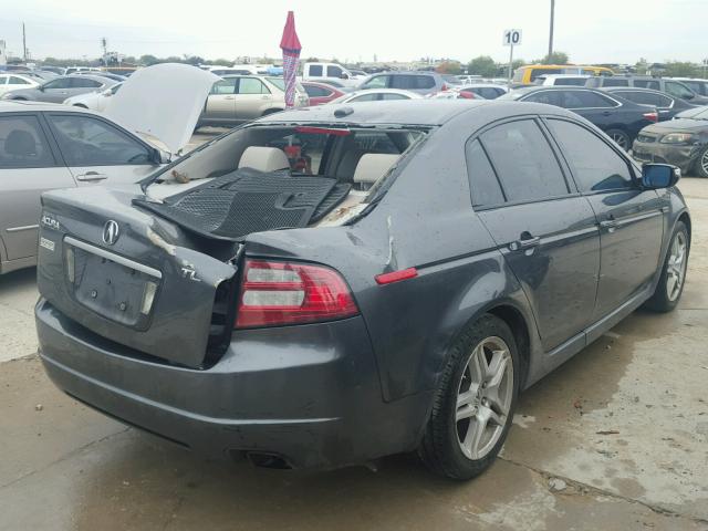 19UUA662X8A004574 - 2008 ACURA TL GRAY photo 4