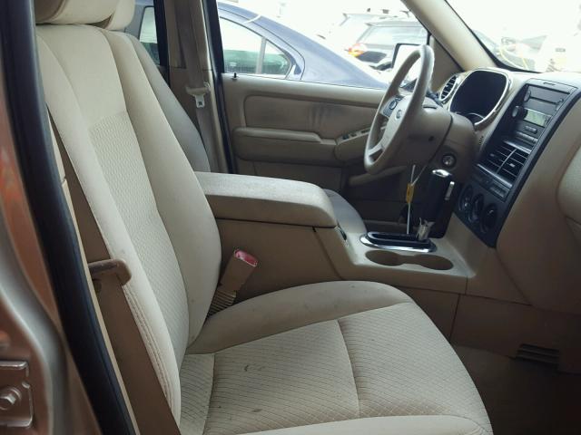 1FMEU62EX6UA54330 - 2006 FORD EXPLORER X TAN photo 5