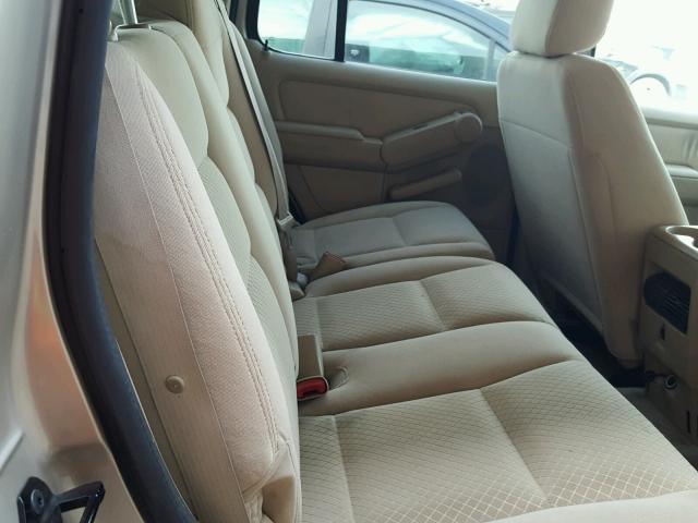 1FMEU62EX6UA54330 - 2006 FORD EXPLORER X TAN photo 6