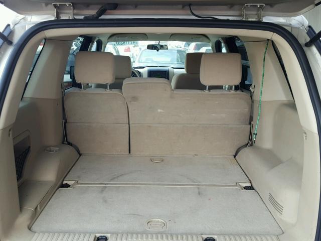 1FMEU62EX6UA54330 - 2006 FORD EXPLORER X TAN photo 9