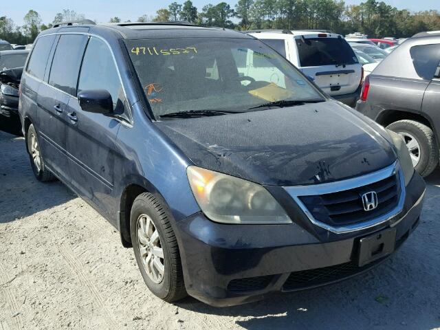 5FNRL38678B031865 - 2008 HONDA ODYSSEY EX PURPLE photo 1