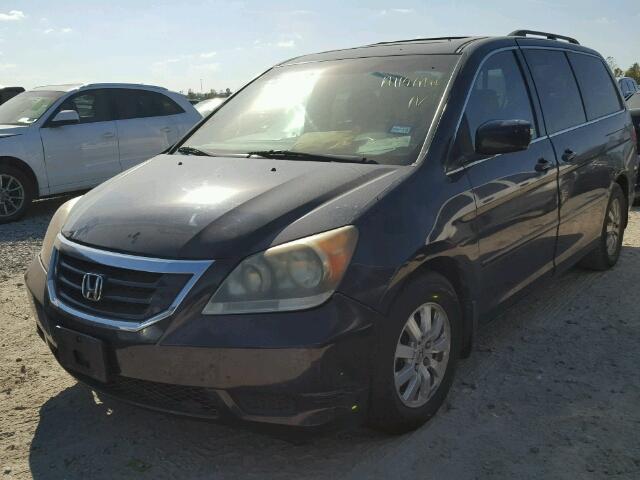 5FNRL38678B031865 - 2008 HONDA ODYSSEY EX PURPLE photo 2