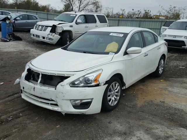 1N4AL3AP4EC111106 - 2014 NISSAN ALTIMA 2.5 WHITE photo 2