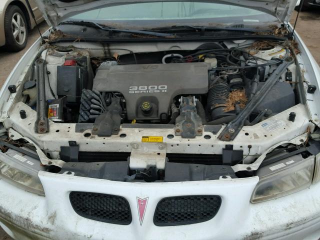 1G2WP52K0WF245098 - 1998 PONTIAC GRAND PRIX WHITE photo 7