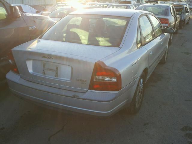 YV1TS92DX21245133 - 2002 VOLVO S80 GRAY photo 4