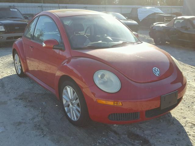 3VWRW31C88M526186 - 2008 VOLKSWAGEN NEW BEETLE RED photo 1