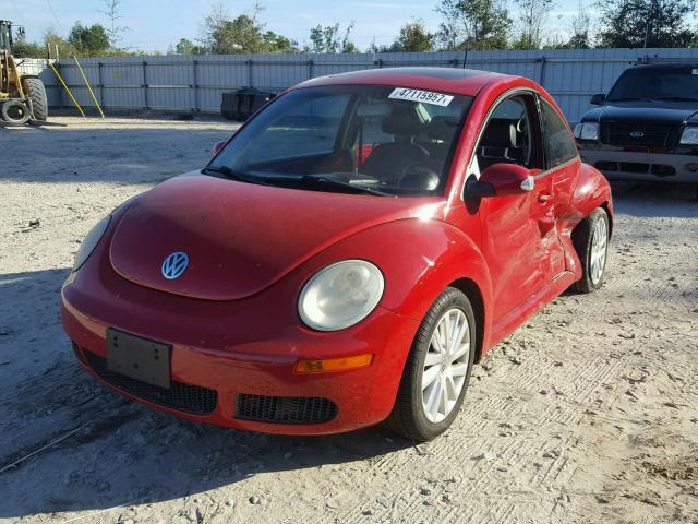 3VWRW31C88M526186 - 2008 VOLKSWAGEN NEW BEETLE 红色 照片 2