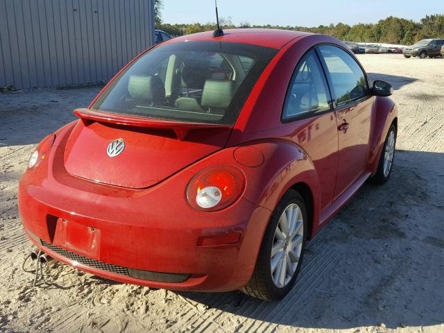 3VWRW31C88M526186 - 2008 VOLKSWAGEN NEW BEETLE 红色 照片 4