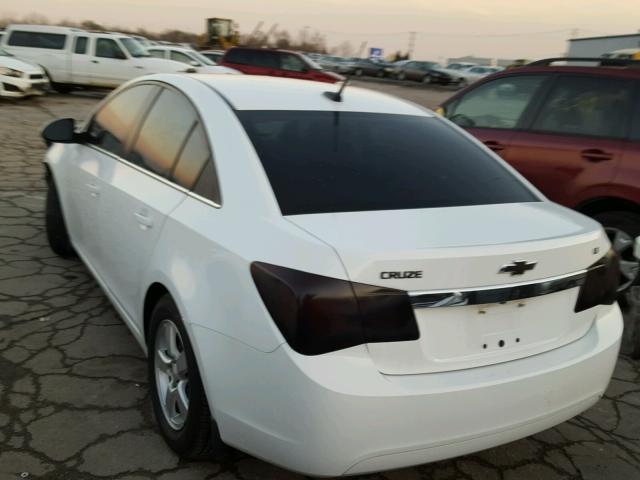 1G1PC5SB7E7446073 - 2014 CHEVROLET CRUZE LT WHITE photo 3