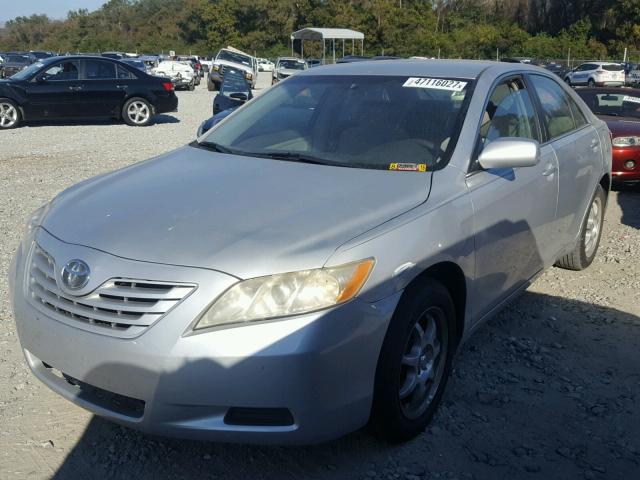 4T1BE46K97U664810 - 2007 TOYOTA CAMRY NEW SILVER photo 2