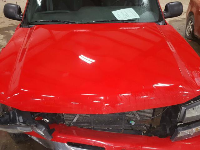 2GCEC19Z271120305 - 2007 CHEVROLET SILVERADO RED photo 7