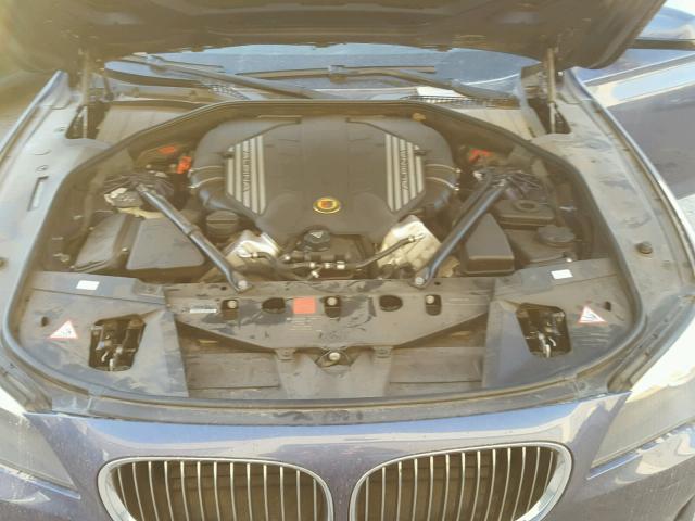 WBAKA8C56BC446874 - 2011 BMW ALPINA B7 Синий фото 7