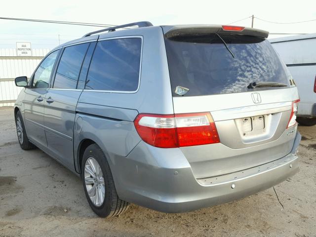 5FNRL388X5B042615 - 2005 HONDA ODYSSEY TO GRAY photo 3