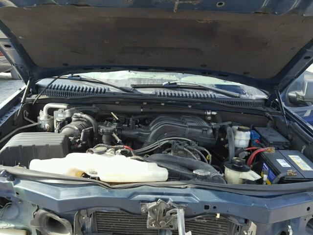 1FMEU31K57UA31304 - 2007 FORD EXPLORER S BLUE photo 7
