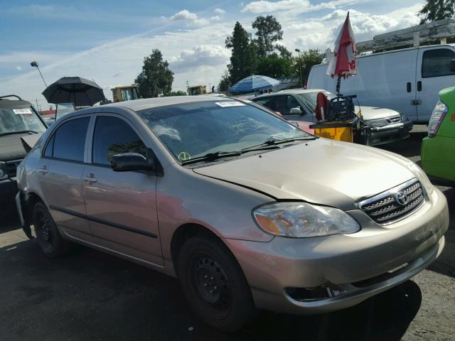 1NXBR32E38Z024480 - 2008 TOYOTA COROLLA CE TAN photo 1