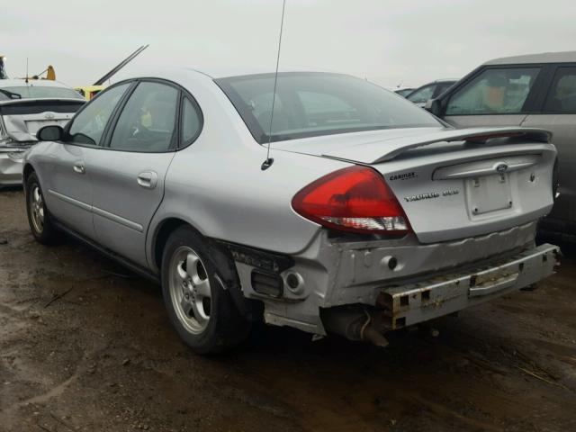 1FAFP55254G176574 - 2004 FORD TAURUS SES SILVER photo 3