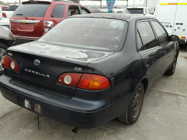 1NXBR12E02Z603017 - 2002 TOYOTA COROLLA CE BLACK photo 4