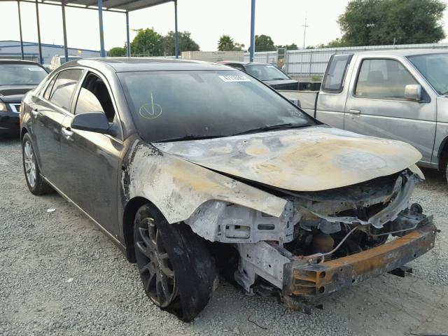 1G1ZK57708F215252 - 2008 CHEVROLET MALIBU LTZ BLACK photo 1