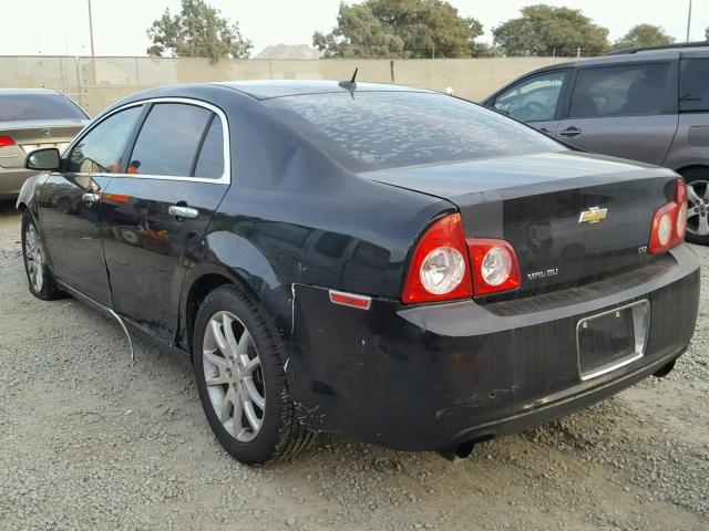 1G1ZK57708F215252 - 2008 CHEVROLET MALIBU LTZ BLACK photo 3