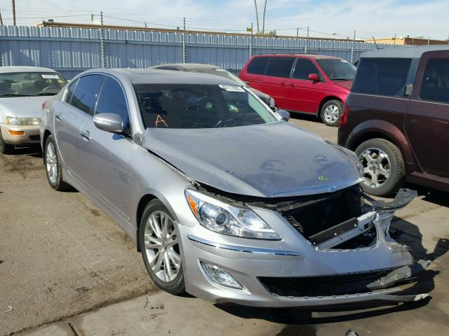 KMHGC4DD6DU240321 - 2013 HYUNDAI GENESIS 3. SILVER photo 1